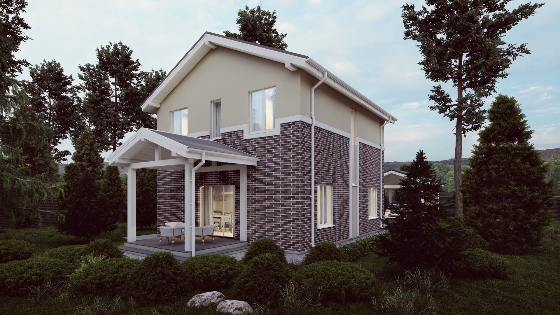 Дом клиента Роман из газобетона